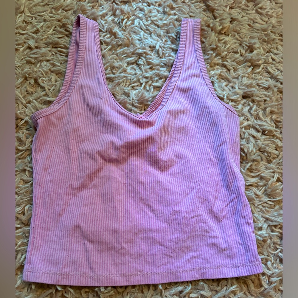 Pink Hollister Tank
